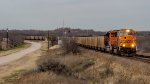 Loaded coal train